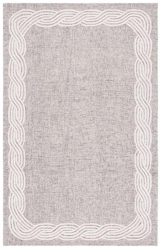 Lauren Ralph Lauren - 6951 Rug - 5 X 8 - Grey / Ivory veiw 1