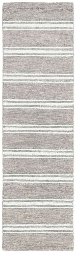 Lauren Ralph Lauren - Arlen Stripe Rug - 2-3in X 8 - Grey / Ivory veiw 1