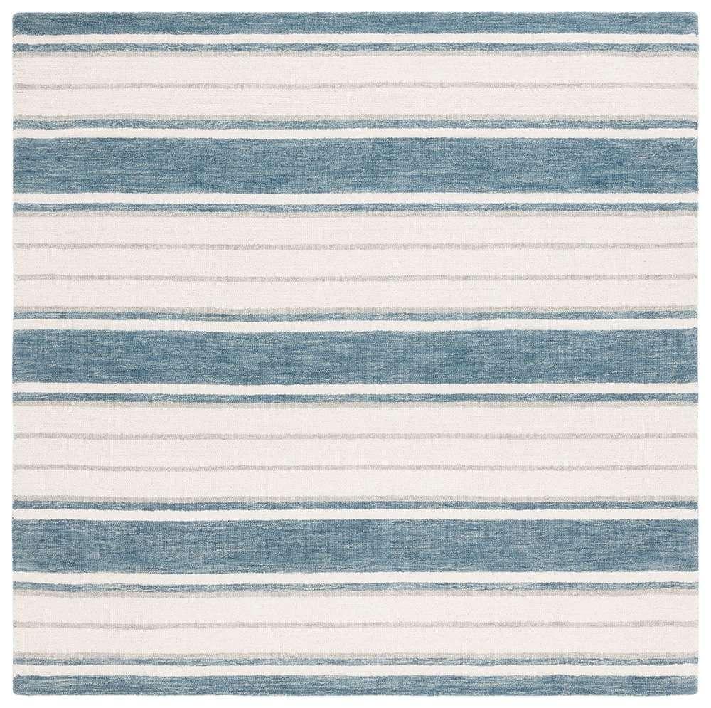 Lauren Ralph Lauren - Ballast Stripe Rug - 9 X 12 - Blue / Ivory veiw 1