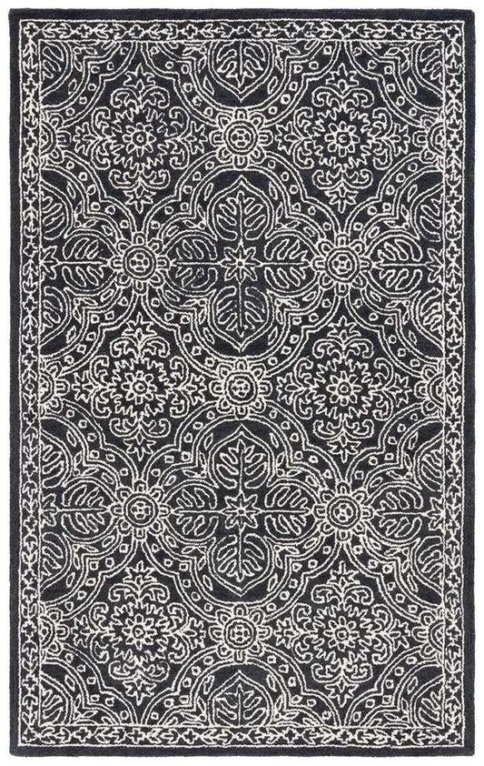 Lauren Ralph Lauren - Etienne Rug - 4 X 6 - Black / Ivory veiw 1