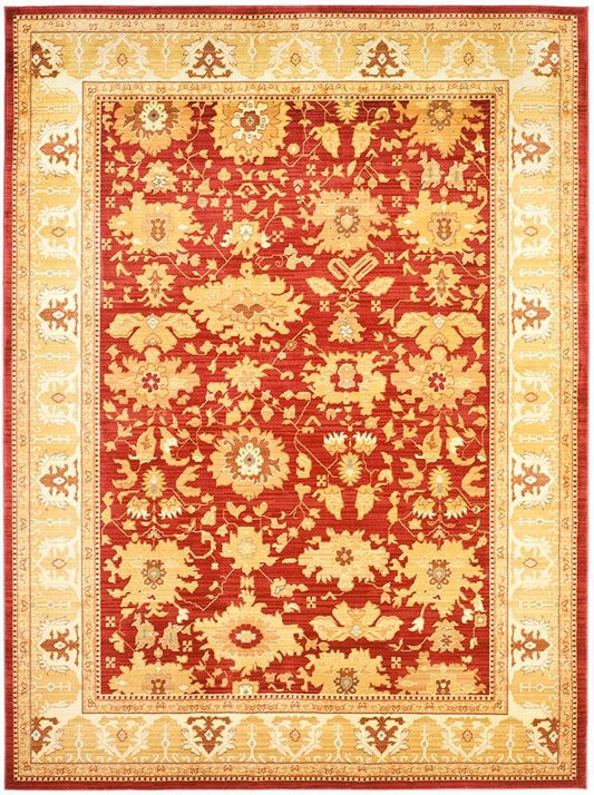 Lauren Ralph Lauren - Nellwyn Rug - 8 X 11-2in - Red / Gold veiw 1
