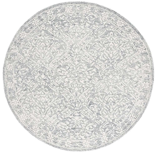 Lauren Ralph Lauren - Olivier Rug - 7 X 7 Round - Grey / Ivory veiw 1