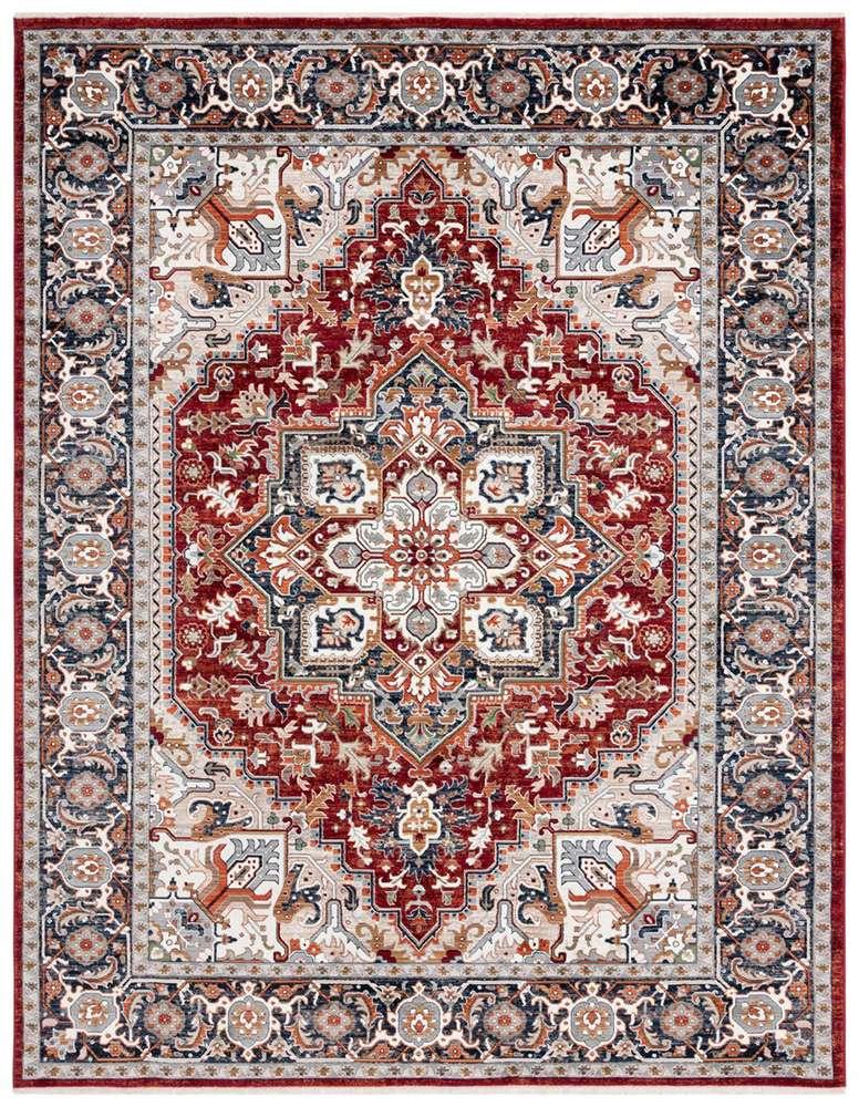 Lauren Ralph Lauren - 1119 Rug - 9 X 13 - Red / Navy veiw 1