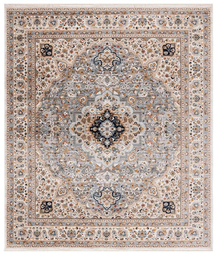 Lauren Ralph Lauren - 1120 Rug - 7-9in x 9-6inRECTANGLE - Grey / Beige veiw 1