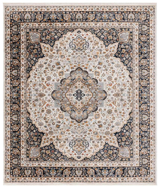 Lauren Ralph Lauren - 1120 Rug - 7-9in x 9-6inRECTANGLE - Ivory / Navy veiw 1