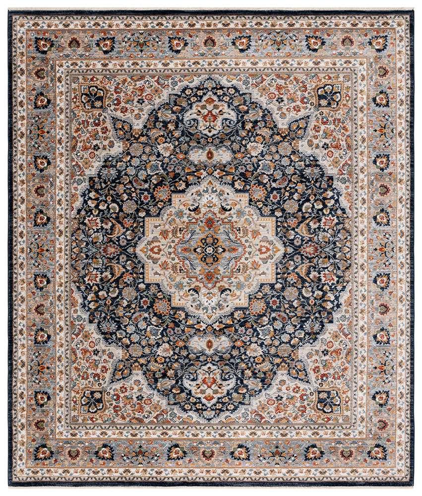 Lauren Ralph Lauren - 1120 Rug - 7-9in x 9-6inRECTANGLE - Navy / Beige veiw 1