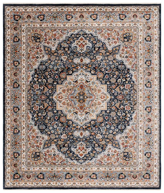 Lauren Ralph Lauren - 1120 Rug - 7-9in x 9-6inRECTANGLE - Navy / Beige veiw 1