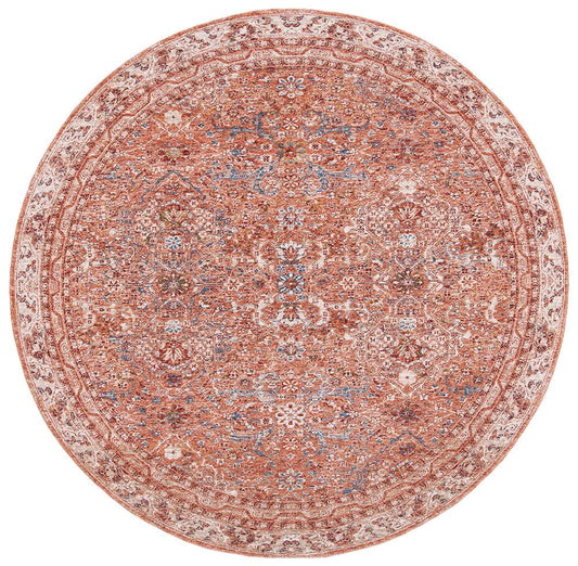 Lauren Ralph Lauren - Belvoir Rug - 6-7in X 6-7in Round - Burnt Orange - LRL1300B-7R