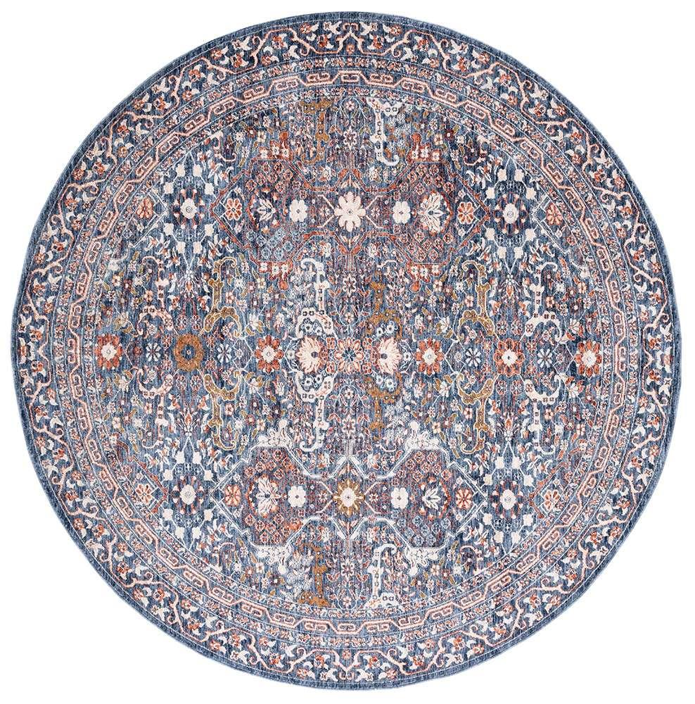 Lauren Ralph Lauren - Belvoir Rug - 6-7in X 6-7in Round - Navy veiw 1