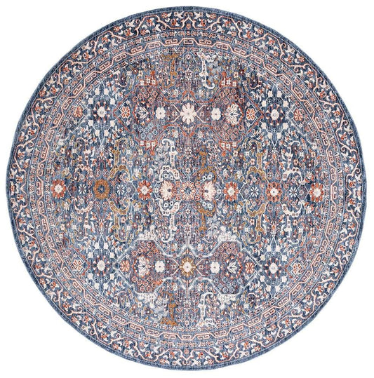 Lauren Ralph Lauren - Belvoir Rug - 6-7in X 6-7in Round - Navy veiw 1