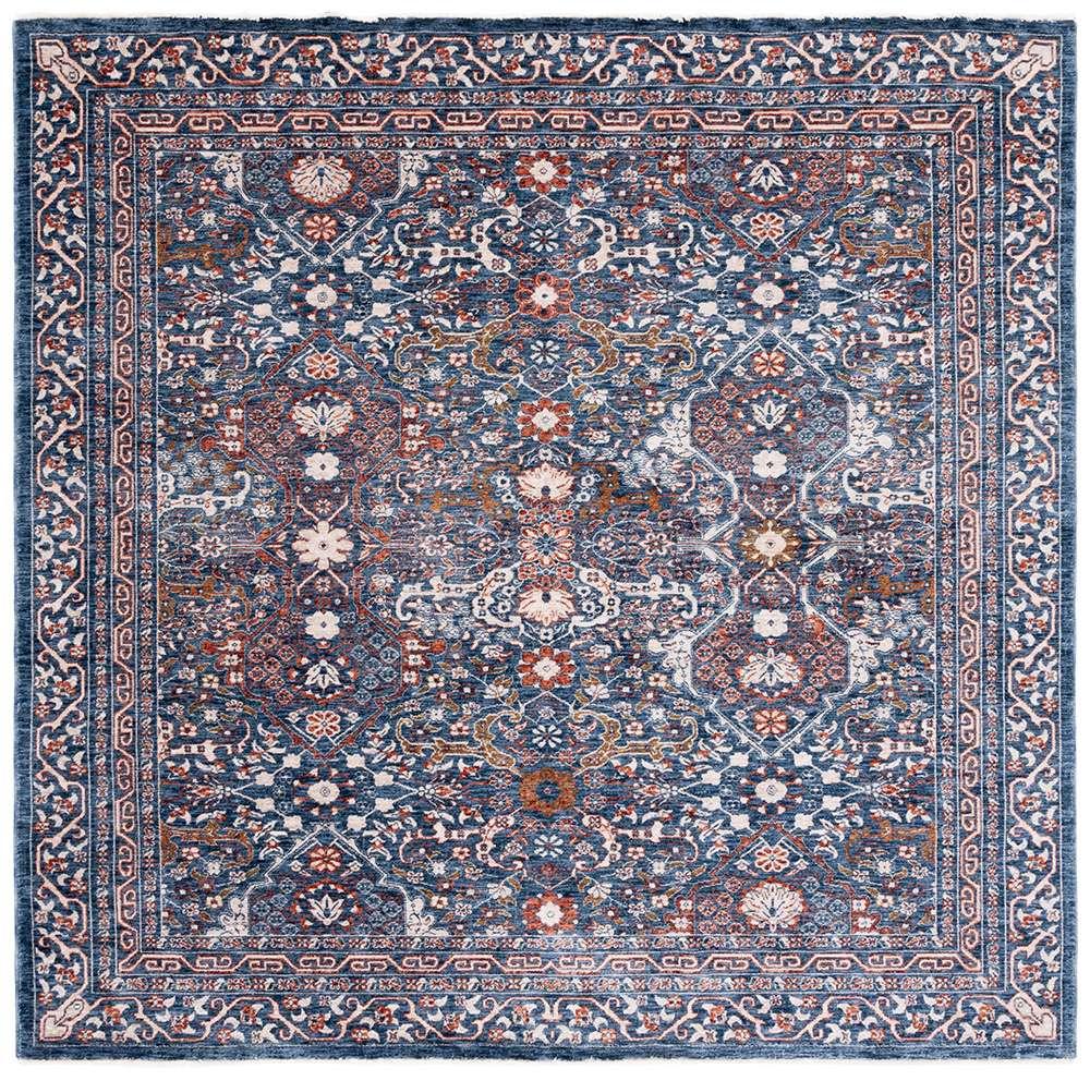 Lauren Ralph Lauren - Belvoir Rug - 6-7in X 6-7in Square - Navy veiw 1