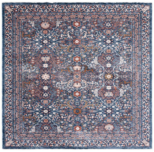 Lauren Ralph Lauren - Belvoir Rug - 6-7in X 6-7in Square - Navy veiw 1