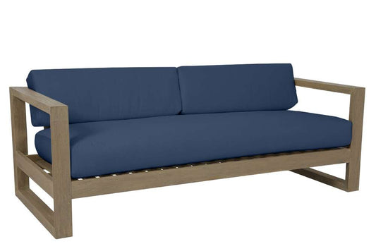 Sunset West - Coastal Teak Sofa in Spectrum Indigo, No Welt - SW5501-23-48080 veiw 1