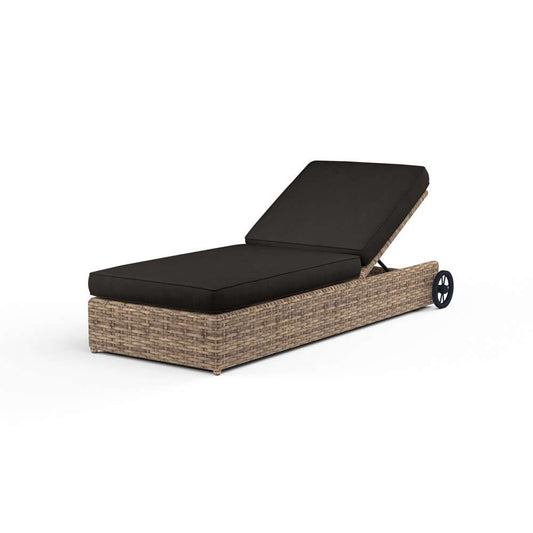 Sunset West - Havana Adjustable Chaise in Spectrum Carbon w/ Self Welt - SW1701-9-48085 veiw 1