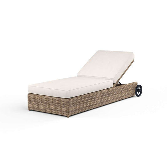 Sunset West - Havana Adjustable Chaise in Canvas Natural w/ Self Welt - SW1701-9-5404 veiw 1