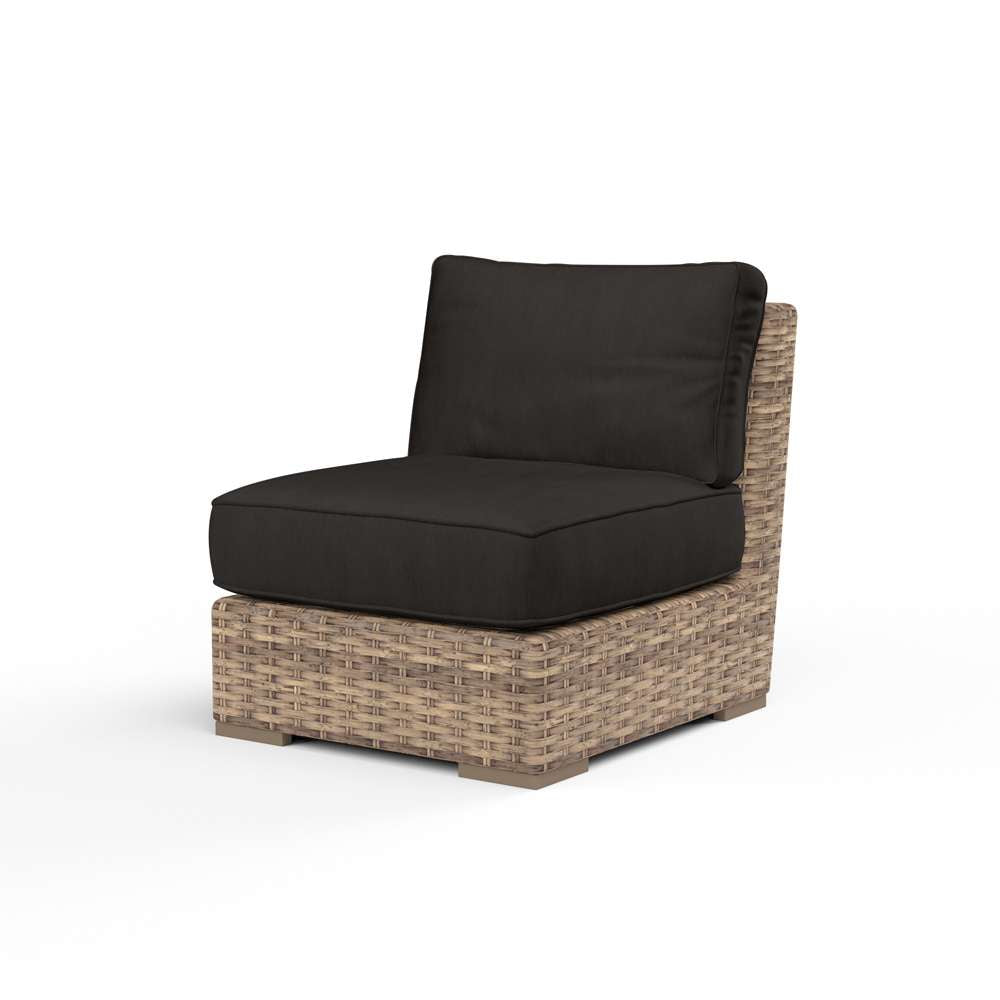 Sunset West - Havana Armless Club in Spectrum Carbon w/ Self Welt - SW1701-AC-48085 veiw 1