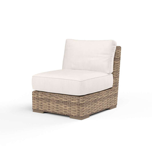 Sunset West - Havana Armless Club in Canvas Natural w/ Self Welt - SW1701-AC-5404 veiw 1
