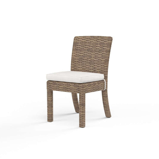 Sunset West - Havana Armless Dining Chair in Canvas Flax w/ Self Welt - SW1701-1A-FLAX-STKIT veiw 1