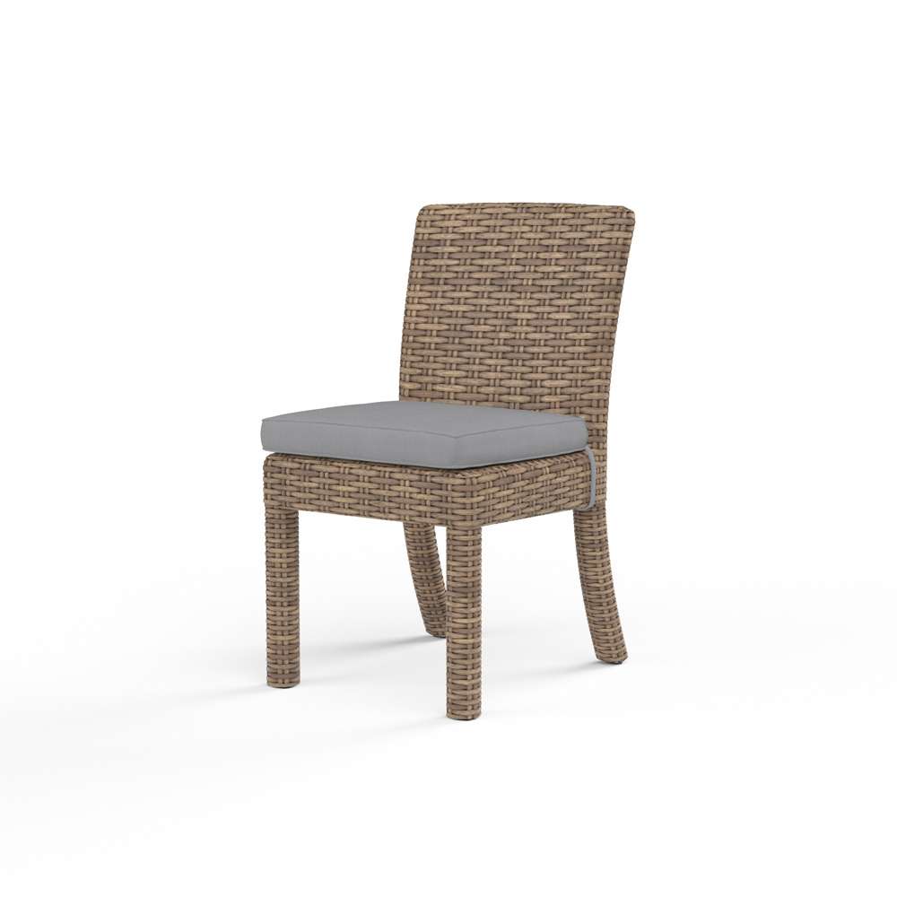 Sunset West - Havana Armless Dining Chair in Canvas Granite w/ Self Welt - SW1701-1A-5402 veiw 1