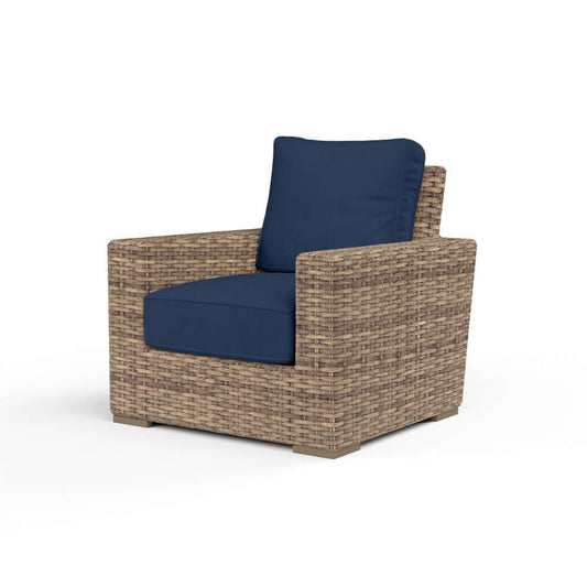 Sunset West - Havana Club Chair in Spectrum Indigo w/ Self Welt - SW1701-21-48080 veiw 1