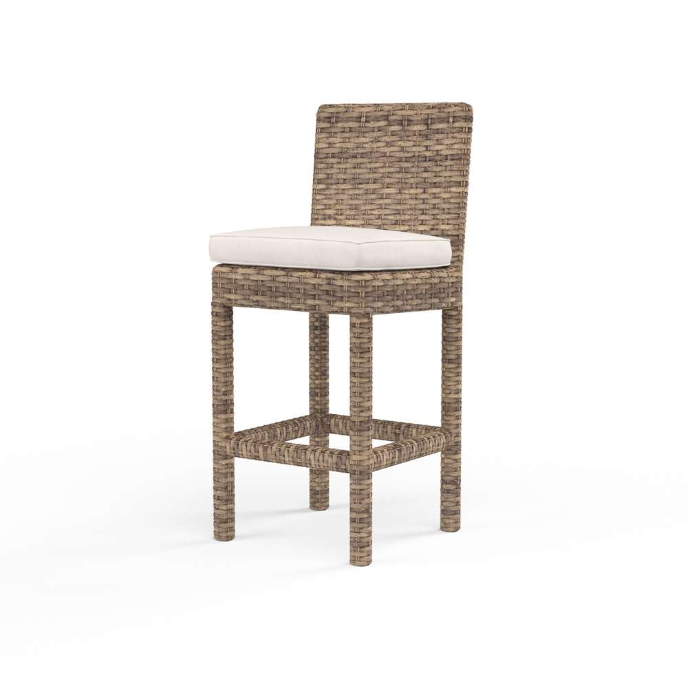 Sunset West - Havana Counter Stool in Canvas Natural w/ Self Welt - SW1701-7C-5404 veiw 1