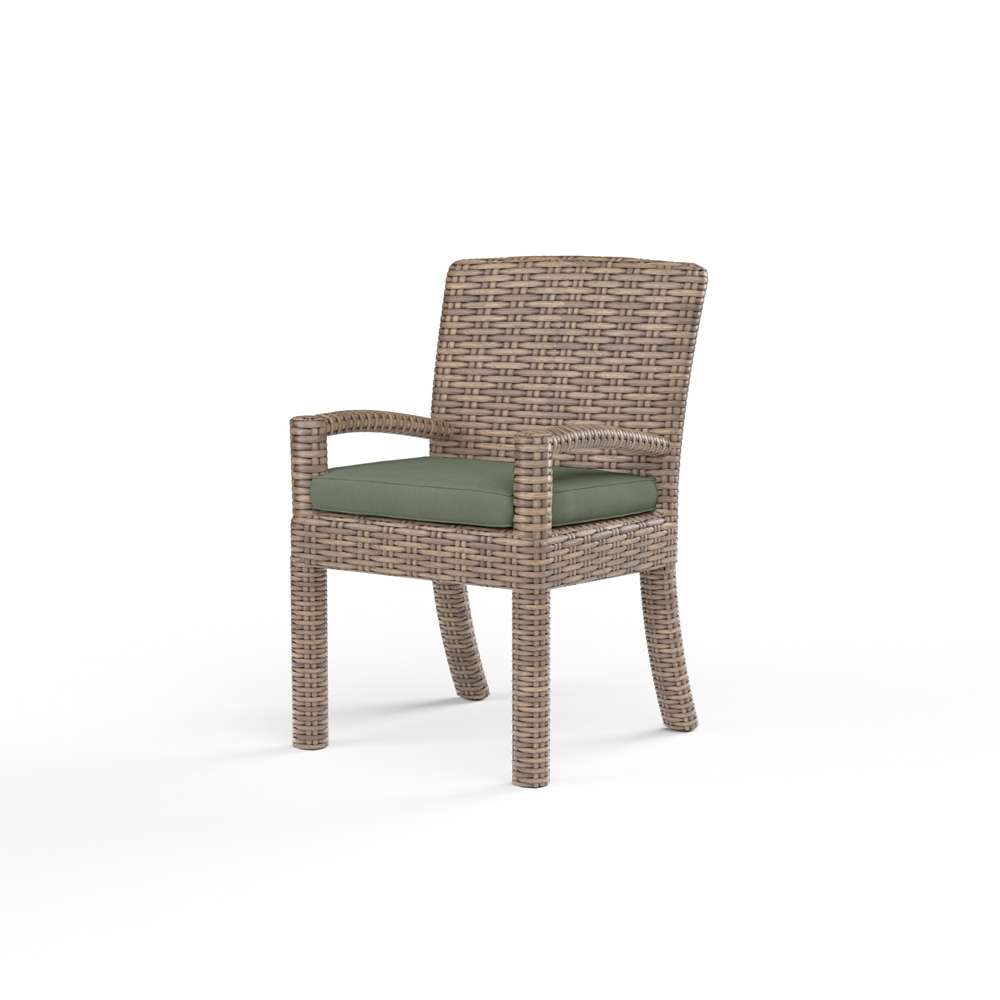 Sunset West - Havana Dining Chair in Cast Sage w/ Self Welt - SW1701-1-48092 veiw 1