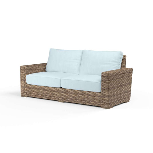 Sunset West - Havana Loveseat in Canvas Skyline w/ Self Welt - SW1701-22-14091 veiw 1