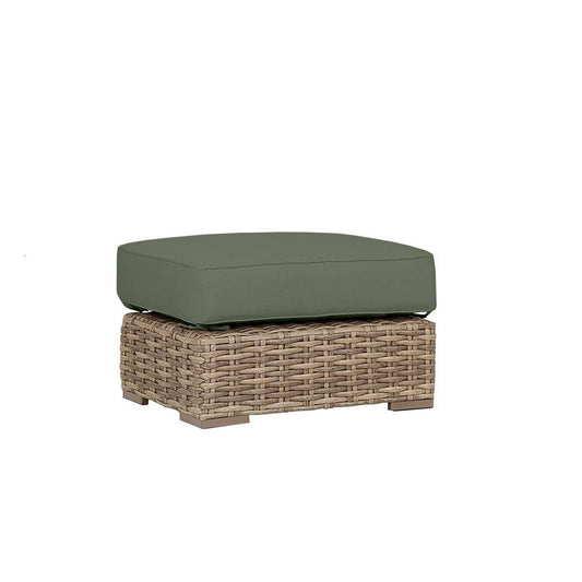 Sunset West - Havana Ottoman in Cast Sage w/ Self Welt - SW1701-OTT-48092 veiw 1