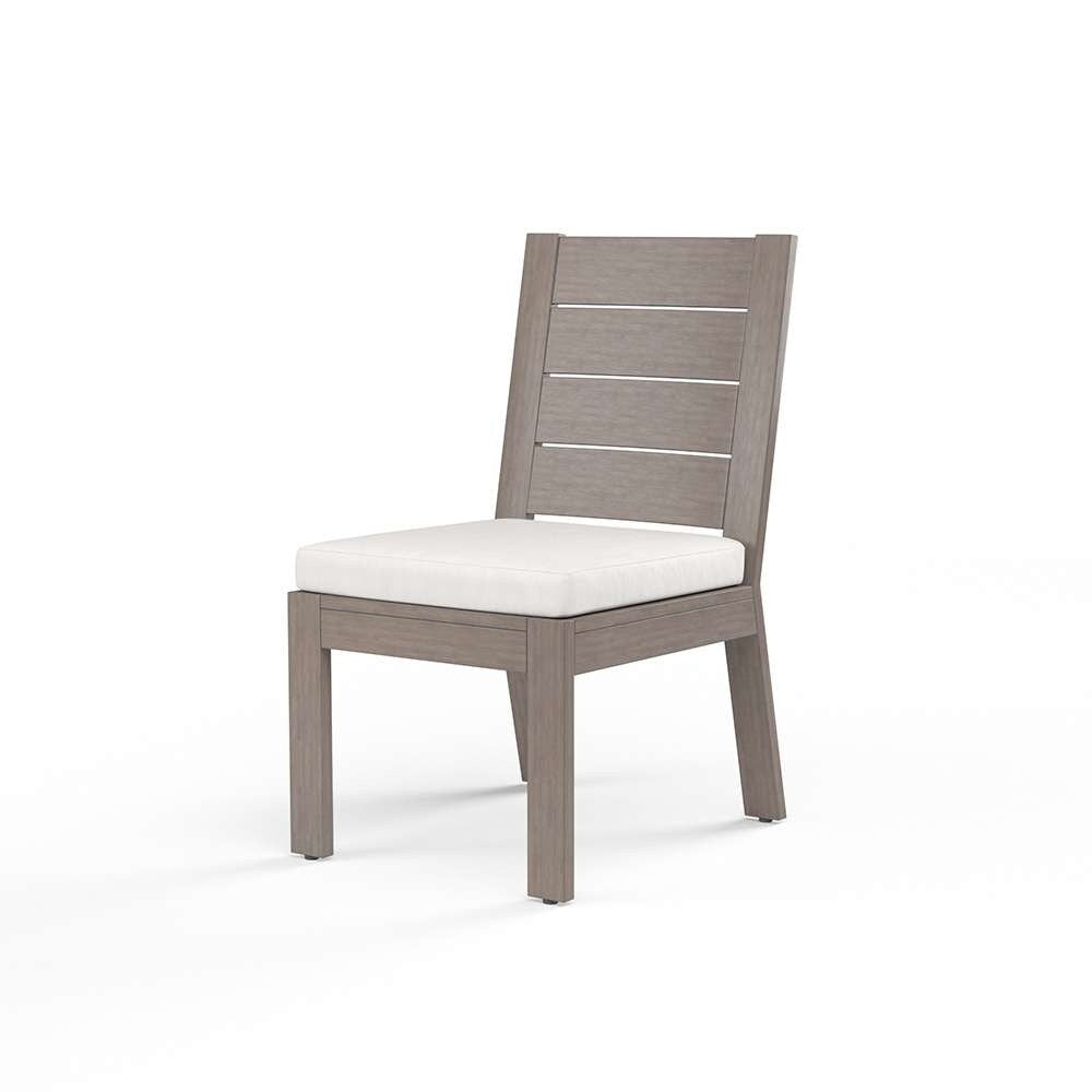 Sunset West - Laguna Armless Dining Chair in Canvas Flax, No Welt - SW3501-1A-FLAX-STKIT veiw 1