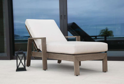 Sunset West - Laguna Chaise Lounge in Canvas Flax, No Welt - SW3501-9-FLAX-STKIT veiw 3
