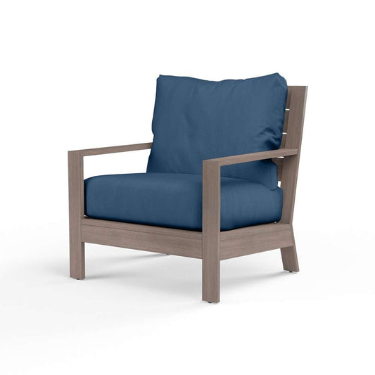 Sunset West - Laguna Club Chair in Spectrum Indigo, No Welt - SW3501-21-48080 veiw 1