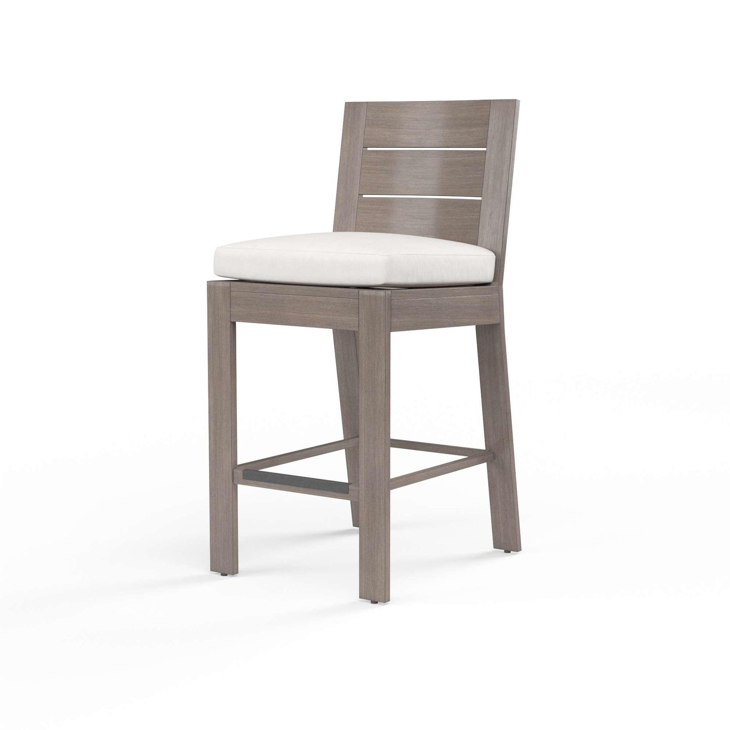 Sunset West - Laguna Counter Stool in Canvas Flax, No Welt - SW3501-7C-FLAX-STKIT veiw 1