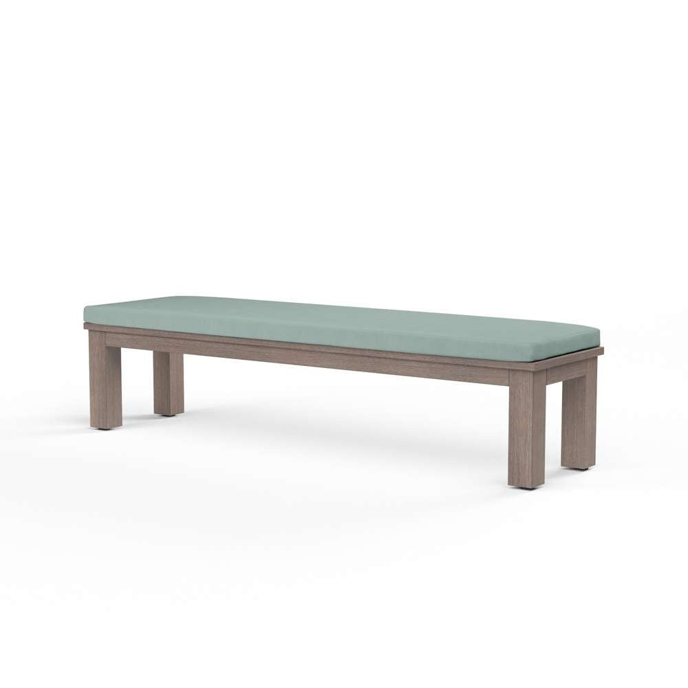 Sunset West - Laguna Dining Bench in Cast Mist, No Welt - SW3501-BNCH-40429 veiw 1