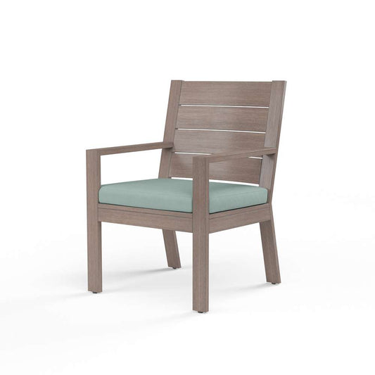 Sunset West - Laguna Dining Chair in Cast Mist, No Welt - SW3501-1-40429 veiw 1