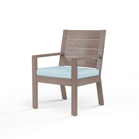 Sunset West - Laguna Dining Chair in Canvas Skyline, No Welt - SW3501-1-14091 veiw 1