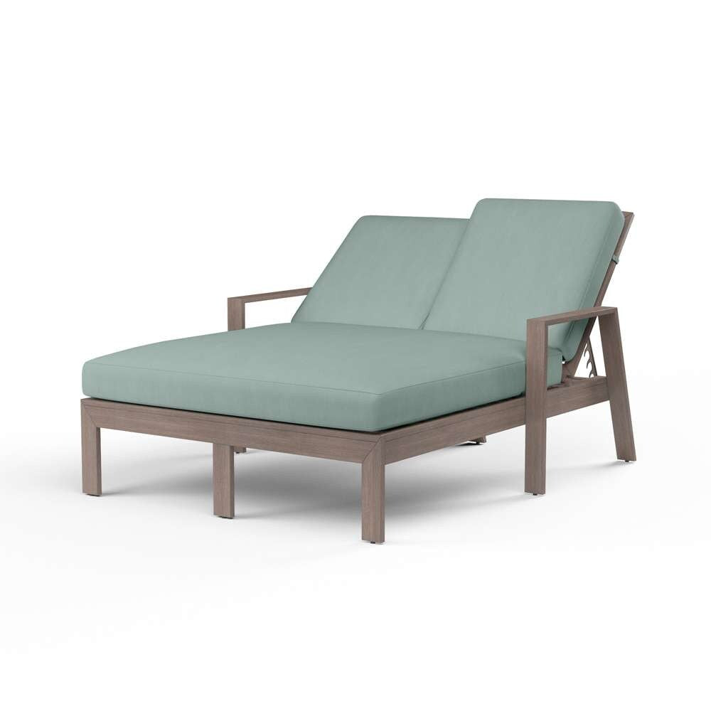 Sunset West - Laguna Double Chaise Lounge in Cast Mist, No Welt - SW3501-99-40429 veiw 1
