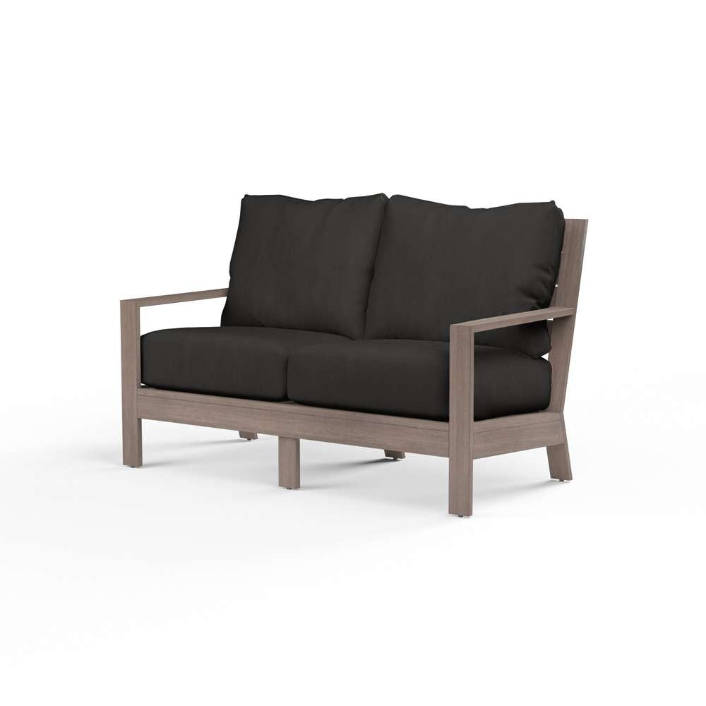 Sunset West - Laguna Loveseat in Spectrum Carbon, No Welt - SW3501-22-48085 veiw 1