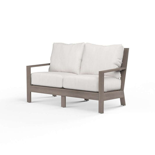 Sunset West - Laguna Loveseat in Canvas Flax, No Welt - SW3501-22-FLAX-STKIT veiw 1