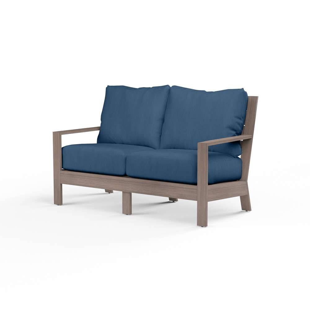 Sunset West - Laguna Loveseat in Spectrum Indigo, No Welt - SW3501-22-48080 veiw 1