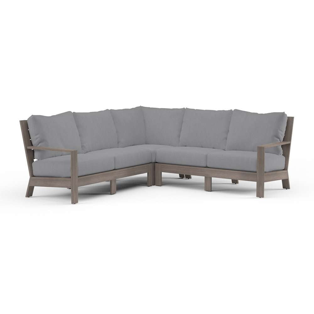 Sunset West - Laguna Sectional in Canvas Granite, No Welt - SW3501-SEC-5402 veiw 1