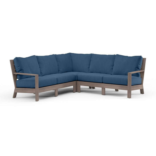 Sunset West - Laguna Sectional in Spectrum Indigo, No Welt - SW3501-SEC-48080 veiw 1
