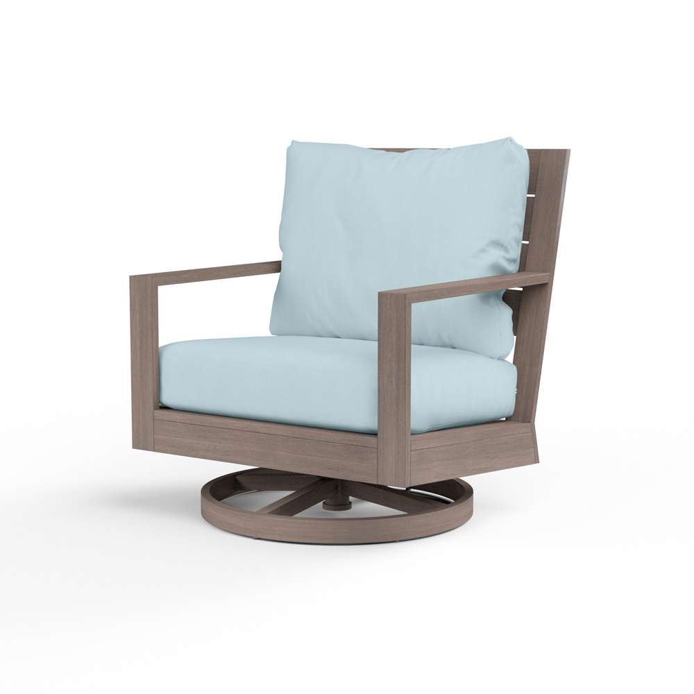Sunset West - Laguna Swivel Club Rocker in Canvas Skyline, No Welt - SW3501-21SR-14091 veiw 1