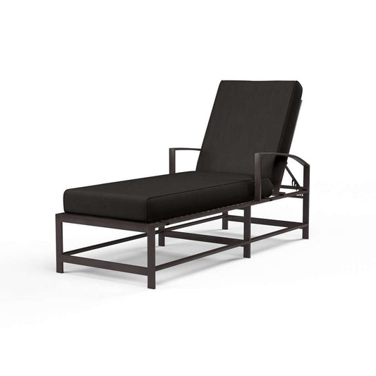 Sunset West - La Jolla Chaise in Spectrum Carbon w/ Self Welt - SW401-9-48085 veiw 1