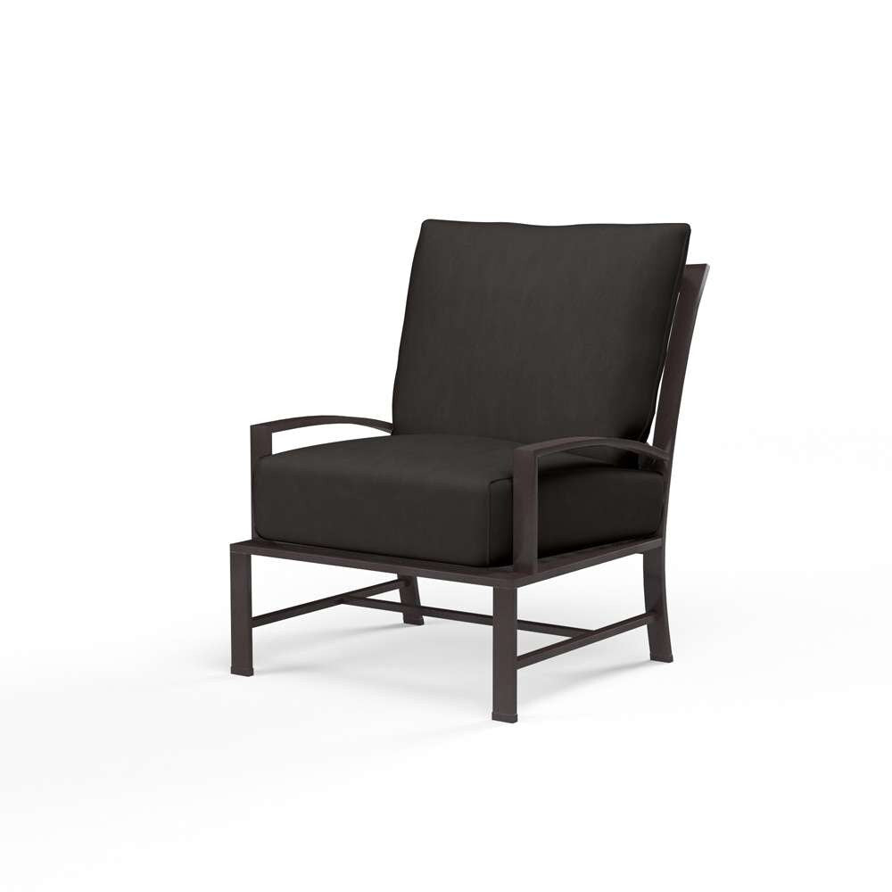 Sunset West - La Jolla Club Chair in Spectrum Carbon w/ Self Welt - SW401-21-48085 veiw 1
