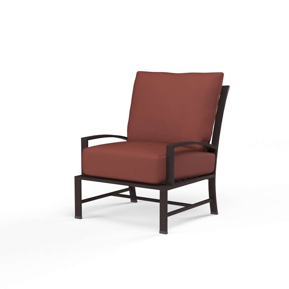 Sunset West - La Jolla Club Chair in Canvas Henna w/ Self Welt - SW401-21-5407 veiw 1
