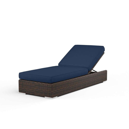 Sunset West - Montecito Adjustable Chaise in Spectrum Indigo w/ Self Welt - SW2501-9-48080 veiw 1