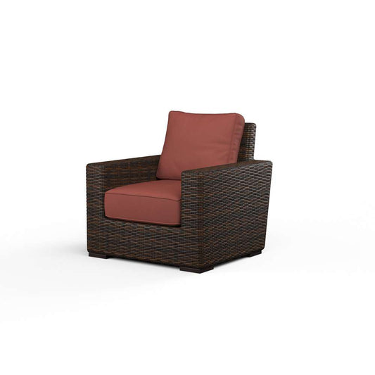 Sunset West - Montecito Club Chair in Canvas Henna w/ Self Welt - SW2501-21-5407 veiw 1