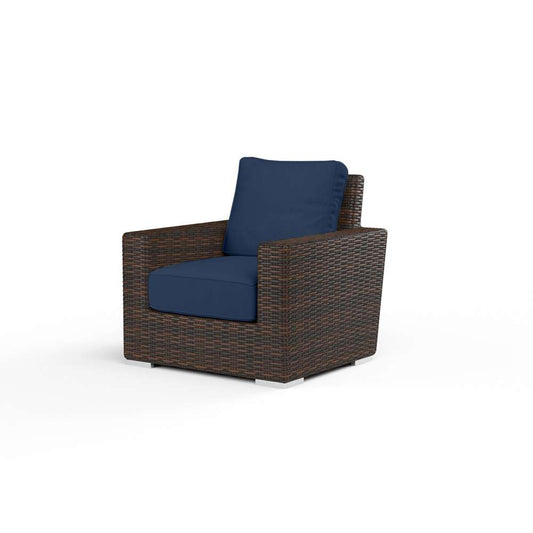 Sunset West - Montecito Club Chair in Spectrum Indigo w/ Self Welt - SW2501-21-48080 veiw 1
