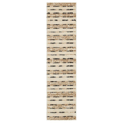 Karastan - Traverse by Bobby Berk Lanes Tan 2 x 8 Area Rug - R1128-654-024096-IB veiw 1