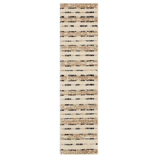 Karastan - Traverse by Bobby Berk Lanes Tan 2 x 8 Area Rug - R1128-654-024096-IB veiw 1